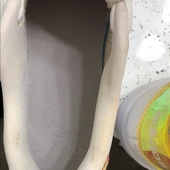 adidas Sneakers in White with Iridescent - Picture 9 of 16